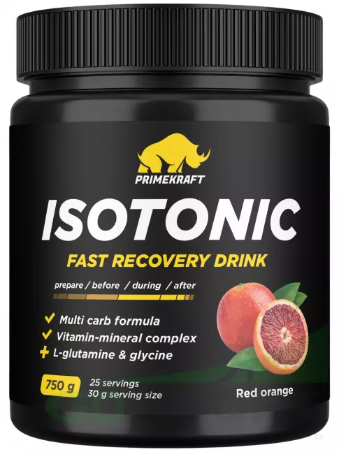 Изотоник PRIMEKRAFT Isotonic 750 г, Красный апельсин Изотоник PRIMEKRAFT Isotonic 750 г, Красный апельсин