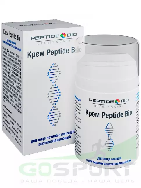 Уход за телом PeptideBio Крем для лица ночной восстанавливающий 50 мл Уход за телом PeptideBio Крем для лица ночной восстанавливающий 50 мл