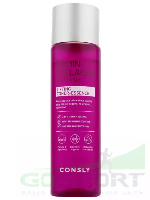 ИМПОРТ CONSLY Marine Collagen & Peptides Lifting Toner-Essence 200 мл ИМПОРТ CONSLY Marine Collagen & Peptides Lifting Toner-Essence 200 мл