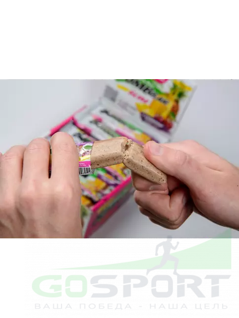 Протеиновый батончик BombBar Protein Bar Slim + l-карнитин 6 х 35 г, Ананс - вишня