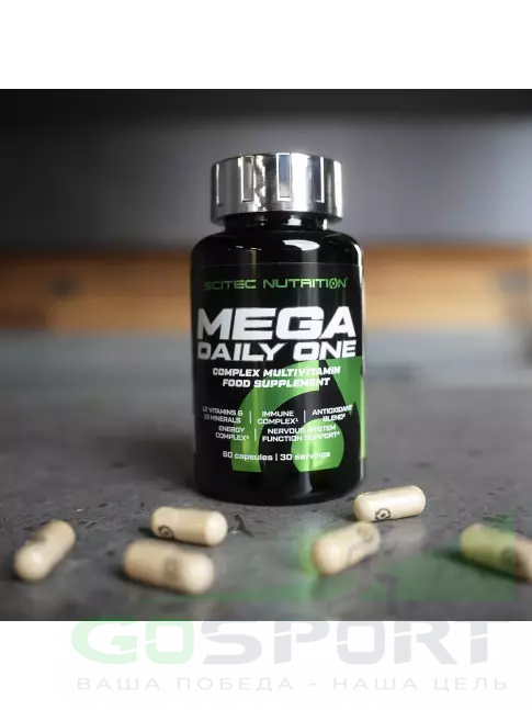 Витаминный комплекс Scitec Nutrition Mega Daily One 60 капсул