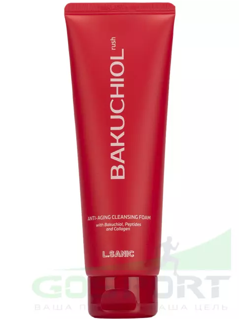 Пенки для умывания L.SANIC Bakuchiol Rush Anti-Aging Cleansing foam 120 мл Пенки для умывания L.SANIC Bakuchiol Rush Anti-Aging Cleansing foam 120 мл