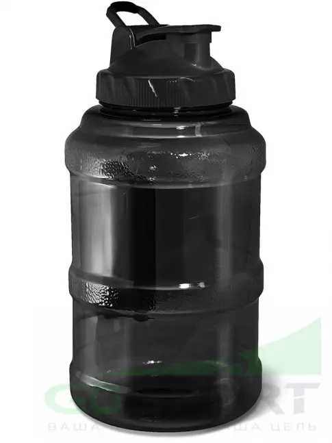 Бутылочки 1000 мл Be First Бутылка для воды БЕЗ ЛОГОТИПА (TS2500-FULL) 2500 мл, Черный