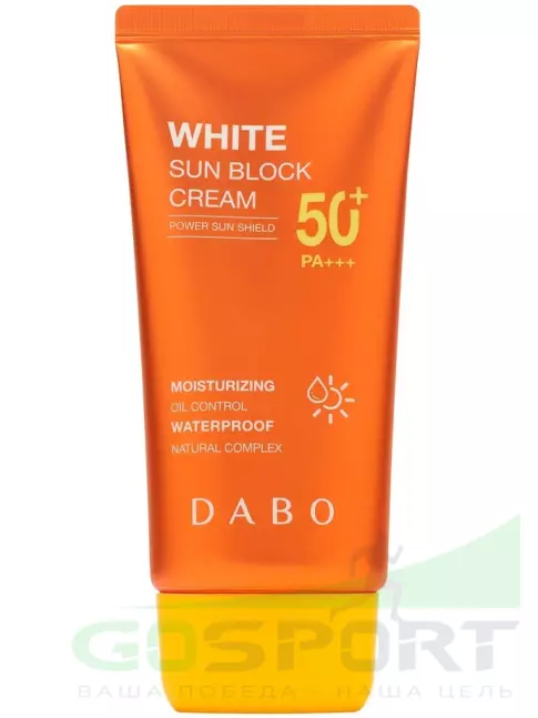 Солнцезащитные средства DABO White Sun Block Cream SPF 50+ PA+++ 70 мл Солнцезащитные средства DABO White Sun Block Cream SPF 50+ PA+++ 70 мл