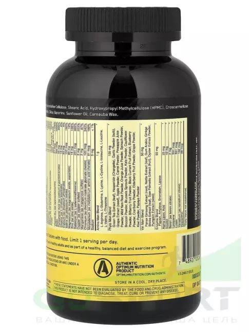 Витамины для мужчин Optimum Nutrition OPTI-MEN 240 таблеток Витамины для мужчин Optimum Nutrition OPTI-MEN 240 таблеток