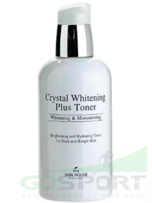 Тонеры для лица THE SKIN HOUSE Crystal Whitening Plus Toner 130 мл Тонеры для лица THE SKIN HOUSE Crystal Whitening Plus Toner 130 мл