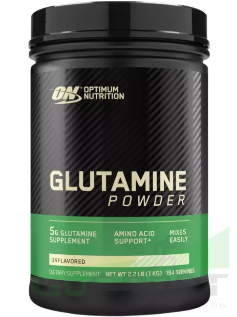 L-Глютамин Optimum Nutrition Glutamine 500 mg Powder 1000 г, Без вкуса