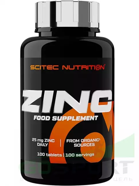 Цинк Scitec Nutrition Zinc 100 таблеток
