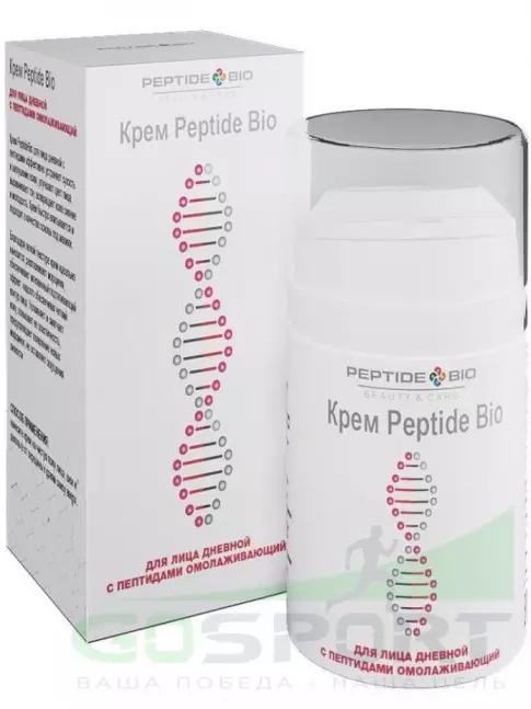 Уход за телом PeptideBio Крем для лица дневной омолаживающий 50 мл Уход за телом PeptideBio Крем для лица дневной омолаживающий 50 мл