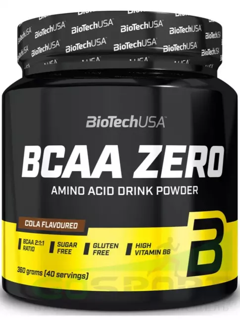 БСАА BioTechUSA BCAA Zero 2:1:1 360 г, Кола