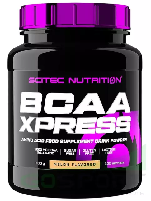 BCAA Scitec Nutrition BCAA Xpress 2:1:1 700 г, Дыня