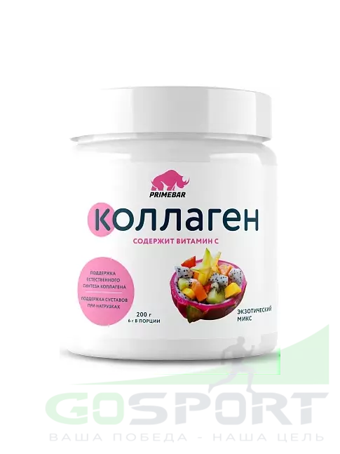 Коллаген жидкий PRIMEKRAFT Collagen 200 г, Экзотический микс