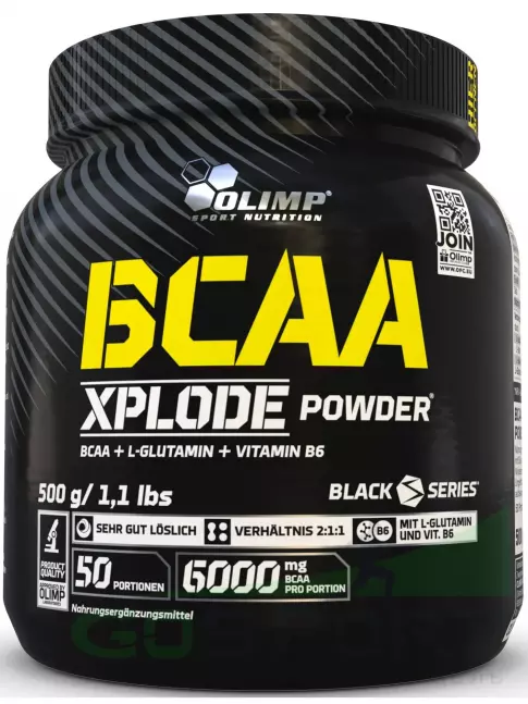 БСАА OLIMP BCAA Xplode Powder 500 г, Холодный чай-персик