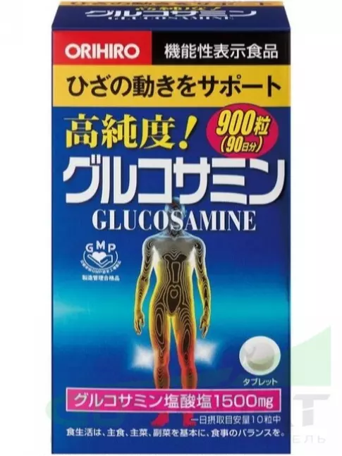 Глюкозамин хондроитин ORIHIRO Глюкозамин с хондроитином и витаминами 900 таблеток Глюкозамин хондроитин ORIHIRO Глюкозамин с хондроитином и витаминами 900 таблеток