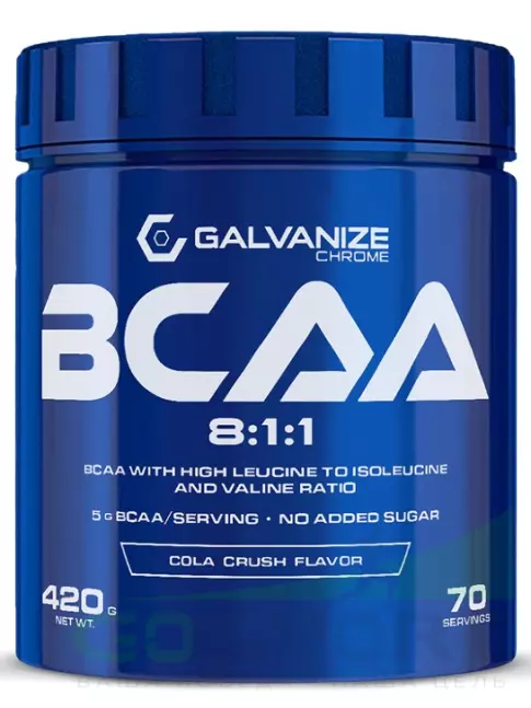 BCAA  8:1:1 Galvanize Nutrition BCAA 8:1:1 420 г, Кола