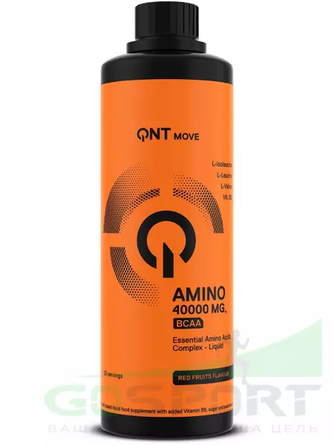  QNT Amino Acid Liquid 500 мл, Красные фрукты