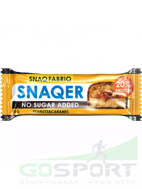 Заменитель питания SNAQ FABRIQ Snaqer 50 г, Арахис-карамель