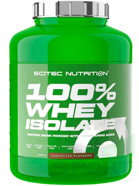 Изолят протеина Scitec Nutrition 100% Whey Isolate 2000 г, Шоколад