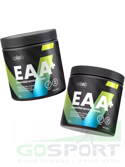 Аминокислоты VP Laboratory EAA+ 250 г, Фруктовый пунш