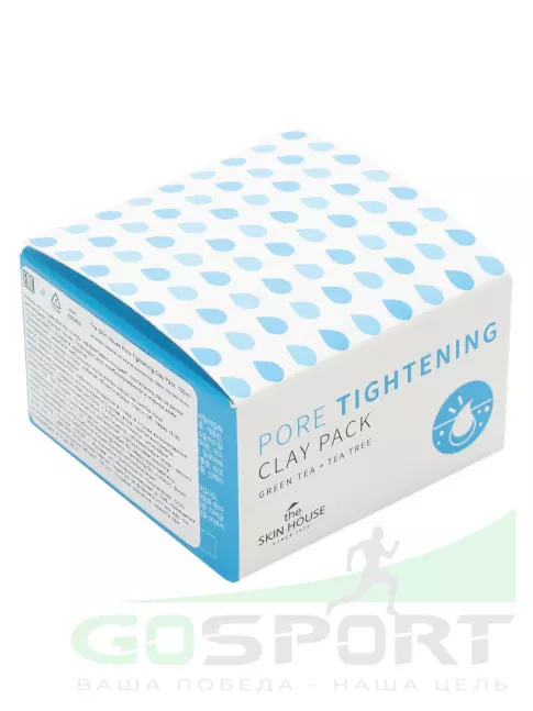 Маски THE SKIN HOUSE Pore Tightening Clay Pack 100 мл Маски THE SKIN HOUSE Pore Tightening Clay Pack 100 мл