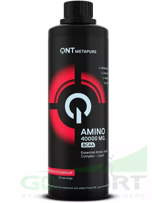  QNT Amino Acid Liquid 500 мл, Красные фрукты