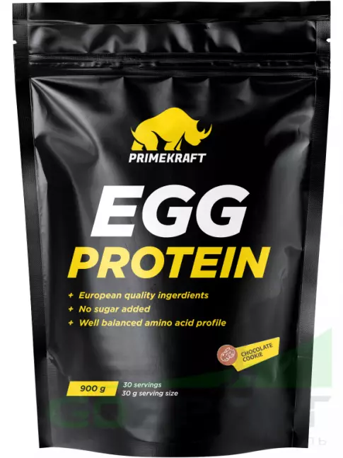 Яичный протеин PRIMEKRAFT Egg Protein 900 г, Шоколадное печенье Яичный протеин PRIMEKRAFT Egg Protein 900 г, Шоколадное печенье