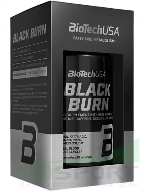 Жиросжигатель BioTechUSA Black Burn 90 капсул