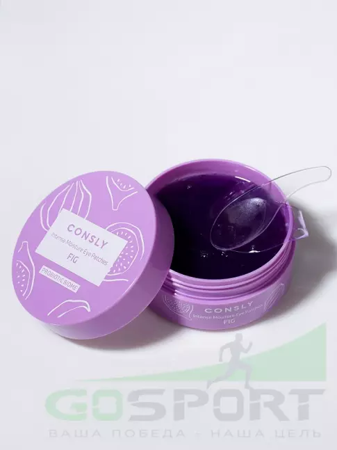 Патчи CONSLY Probiotic Biome Intense Moisture Fig Hydrogel Eye Patches 60 шт