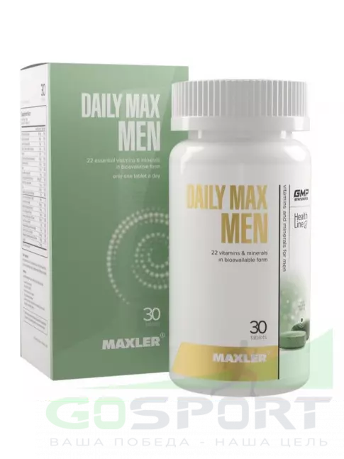  MAXLER Daily Max Men 30 таблеток