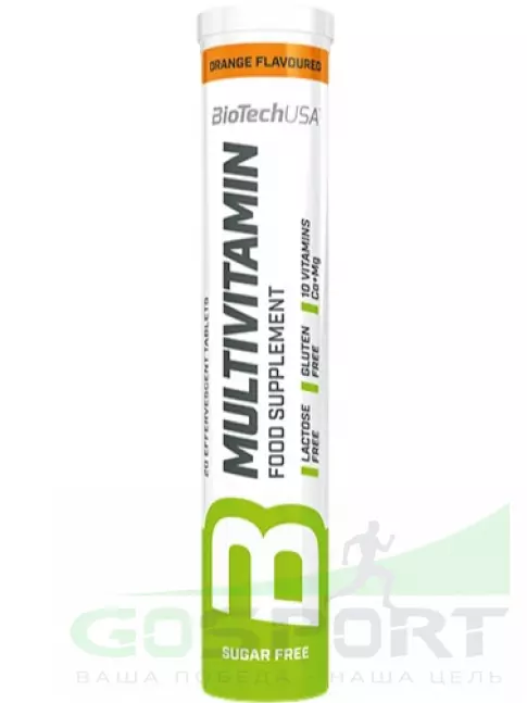 Витаминный комплекс BioTechUSA Multivitamin 20 таблеток, Апельсин