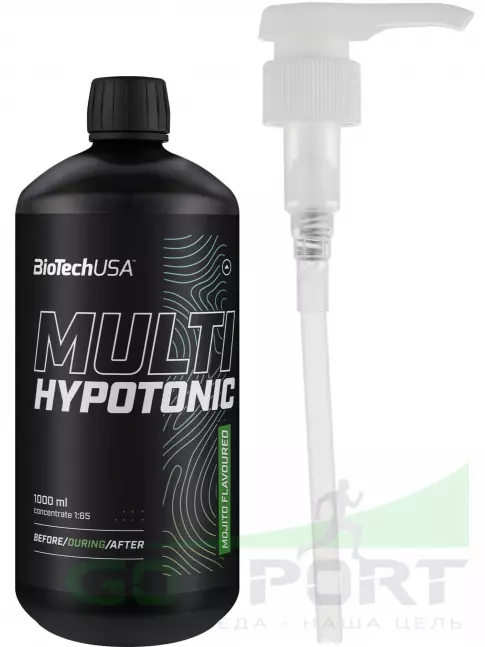 Изотоник BioTechUSA Multi Hypotonic 1000 мл, Мохито Изотоник BioTechUSA Multi Hypotonic 1000 мл, Мохито