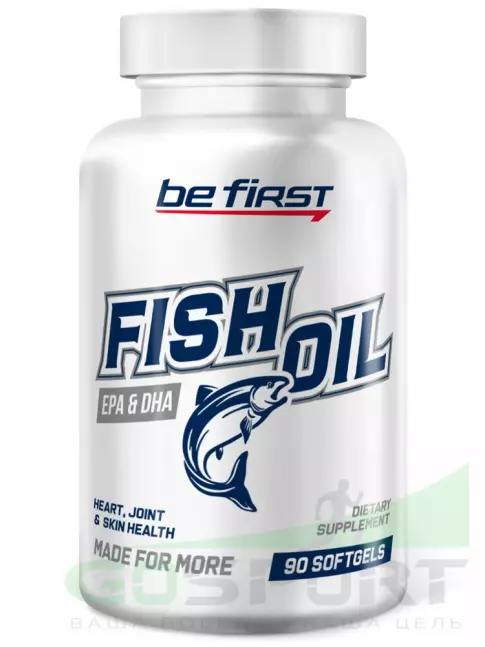 Омега-3 Be First Fish Oil omega-3 (рыбный жир 20% ПНЖК) 90 капсул