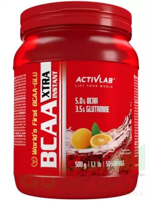 БСАА ActivLab BCAA XTRA Instant 2:1:1 500 г, Апельсин