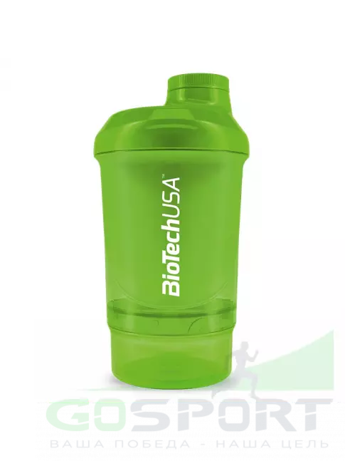  BioTechUSA Wave+ Nano на 300 мл (+150 мл) 300 мл, Зеленый