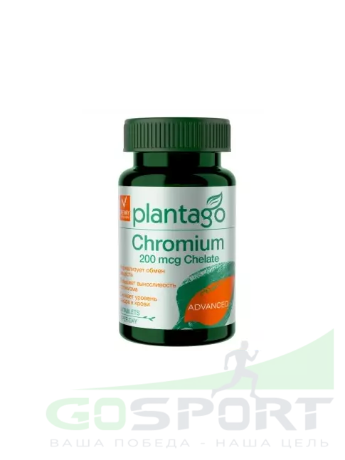 Хром PlantaGo Chromium Chelate 60 капсул
