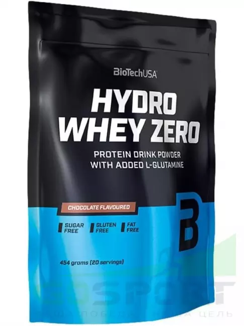 Изолят протеина BioTechUSA Hydro Whey Zero 454 г, Шоколад