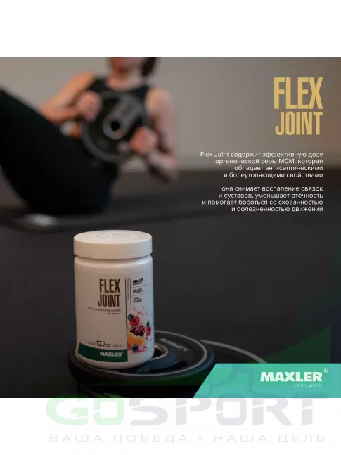 Комплекс хондропротекторов MAXLER Flex Joint 360 г, Фруктовый пунш