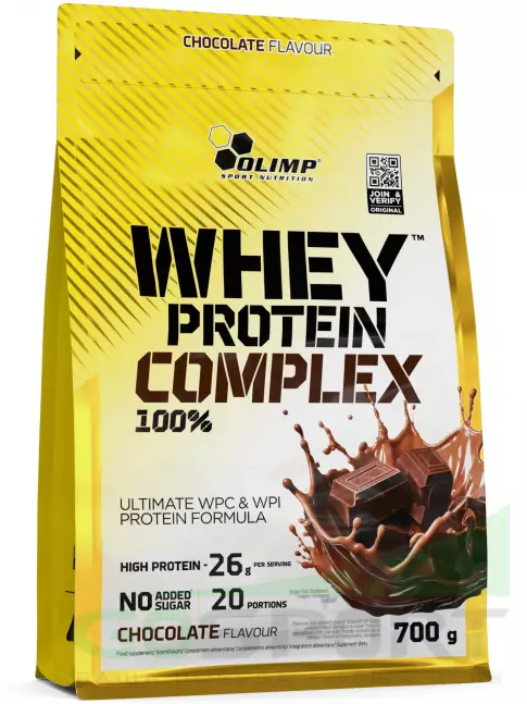Комплексный протеин OLIMP WHEY PROTEIN COMPLEX 100% 700 г, Шоколад Комплексный протеин OLIMP WHEY PROTEIN COMPLEX 100% 700 г, Шоколад