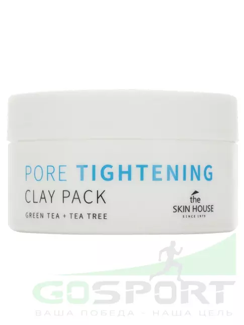 Маски THE SKIN HOUSE Pore Tightening Clay Pack 100 мл Маски THE SKIN HOUSE Pore Tightening Clay Pack 100 мл