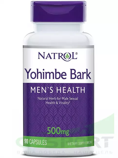  Natrol Yohimbe 500 mg 90 капсул