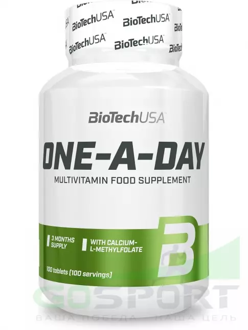 Витаминный комплекс BioTechUSA One-a-Day 100 таблеток Витаминный комплекс BioTechUSA One-a-Day 100 таблеток