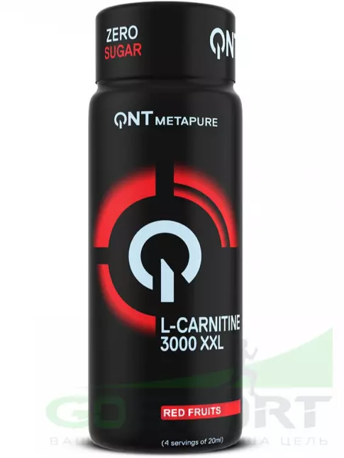  QNT L-CARNITINE 3000 XXL 12 x 80 мл, Красные фрукты