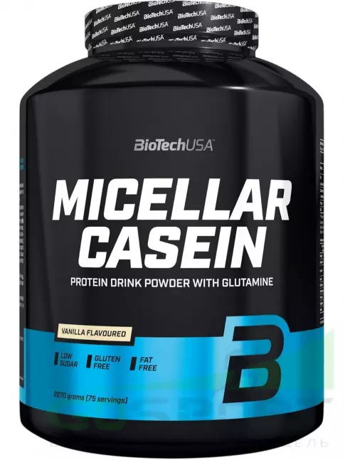 Казеиновый протеин BioTechUSA Micellar Casein 2270 г, Ваниль