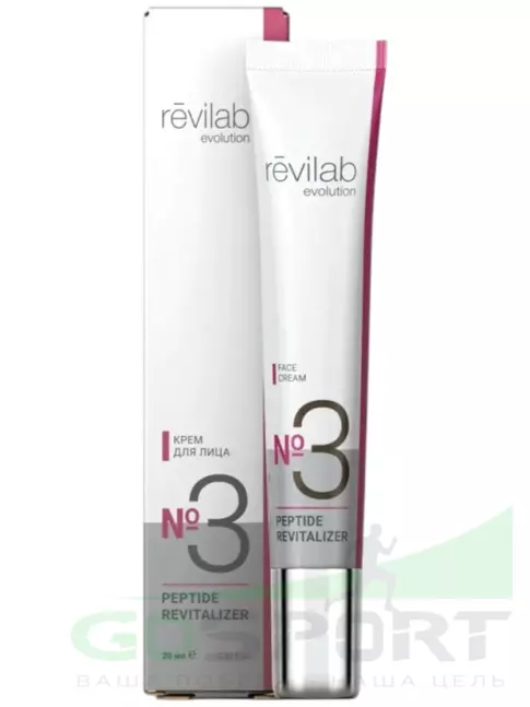 Кремы, гели для лица PEPTIDES Revilab «Peptide revitalizer», пептидный крем для лица 20 мл