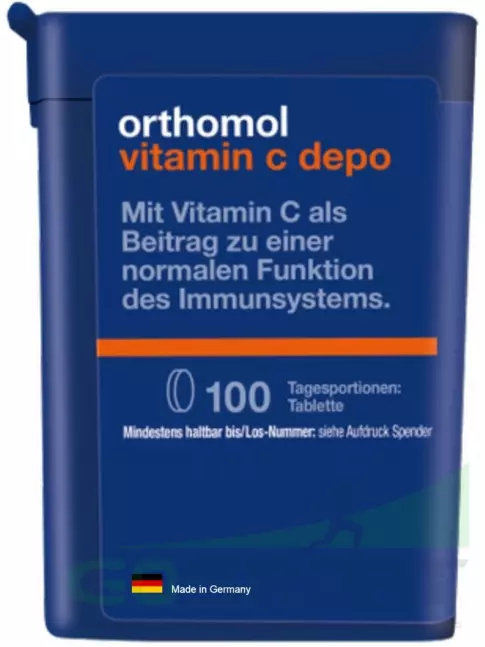  Orthomol Vitamin C Depo 100 таблеток