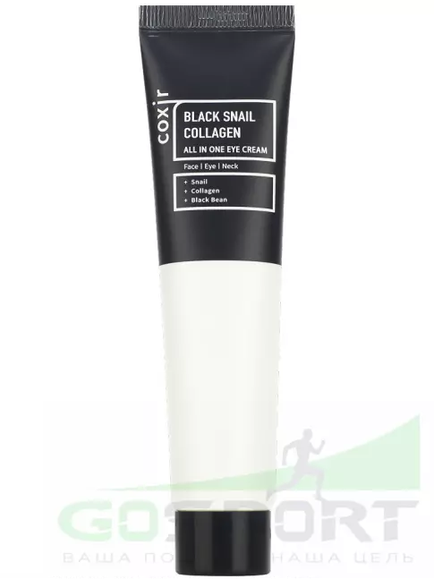 Для кожи вокруг глаз COXIR Black Snail Collagen All In One Eye Cream 30 мл
