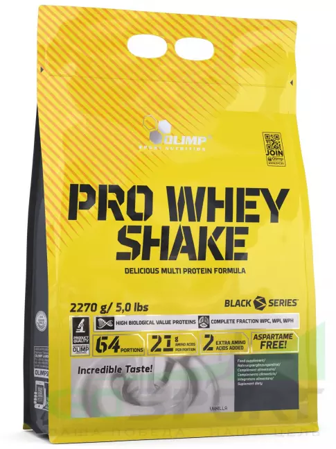  OLIMP Pro Whey Shake 2270 г, Клубника