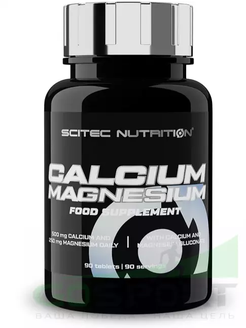  Scitec Nutrition Calcium 500 mg + Magnesium 250 mg 90 таблеток