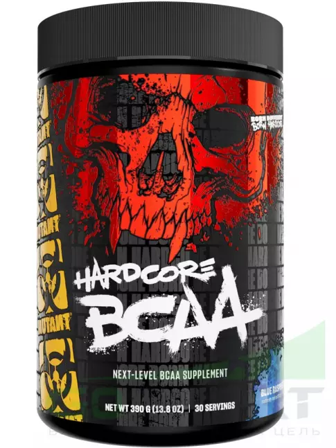 БСАА Mutant HARDCORE BCAA 390 г, Голубая малина