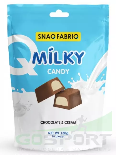 Протеиновый батончик SNAQ FABRIQ Milky 130 г, Сливочный